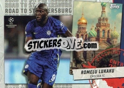 Sticker Romelu Lukaku - UEFA Champions League 2021-2022 n. RSP-19 - Topps