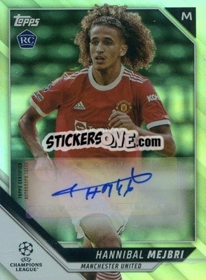 Sticker Hannibal Mejbri - UEFA Champions League 2021-2022 - Topps