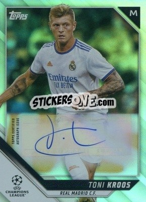 Sticker Toni Kroos - UEFA Champions League 2021-2022 n. BA-TK - Topps