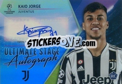 Sticker Kaio Jorge - UEFA Champions League 2021-2022 n. US-KJ - Topps
