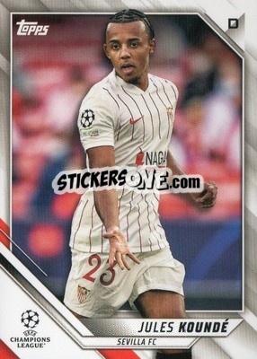 Sticker Jules Kounde - UEFA Champions League 2021-2022 n. 71 - Topps
