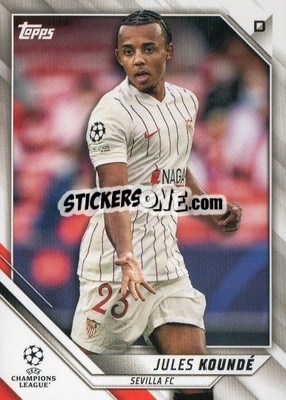 Cromo Jules Kounde - UEFA Champions League 2021-2022 - Topps