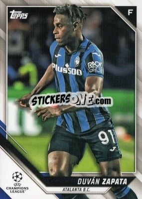 Figurina Duvan Zapata - UEFA Champions League 2021-2022 - Topps