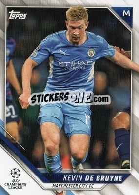 Sticker Kevin De Bruyne - UEFA Champions League 2021-2022 n. 73 - Topps
