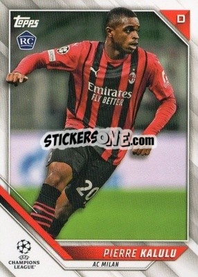 Sticker Pierre Kalulu - UEFA Champions League 2021-2022 n. 77 - Topps