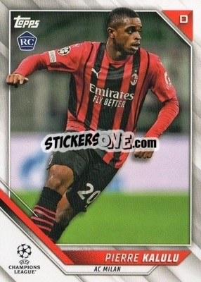 Cromo Pierre Kalulu - UEFA Champions League 2021-2022 - Topps