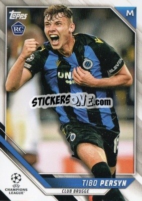 Sticker Tibo Persyn - UEFA Champions League 2021-2022 n. 85 - Topps
