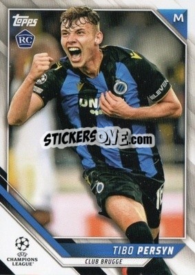 Sticker Tibo Persyn - UEFA Champions League 2021-2022 - Topps