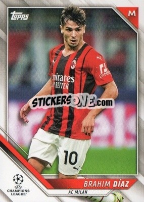 Figurina Brahim Diaz - UEFA Champions League 2021-2022 - Topps