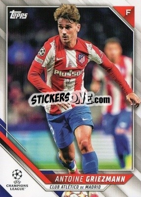 Sticker Antoine Griezmann - UEFA Champions League 2021-2022 n. 88 - Topps