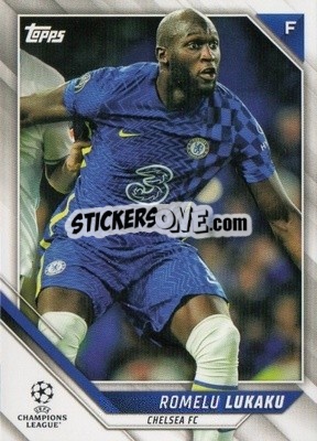 Sticker Romelu Lukaku - UEFA Champions League 2021-2022 n. 89 - Topps