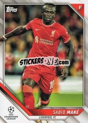 Sticker Sadio Mane - UEFA Champions League 2021-2022 n. 90 - Topps