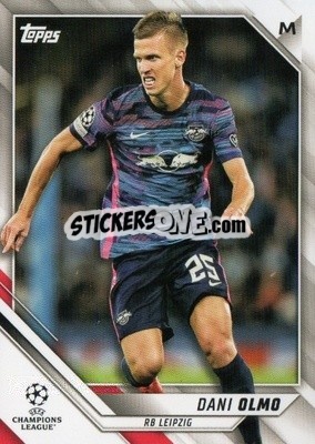 Sticker Dani Olmo - UEFA Champions League 2021-2022 n. 91 - Topps