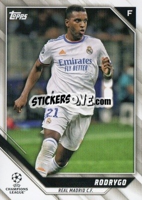 Cromo Rodrygo - UEFA Champions League 2021-2022 - Topps