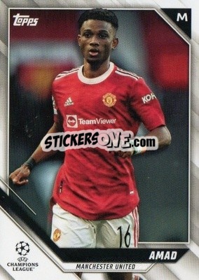 Sticker Amad - UEFA Champions League 2021-2022 n. 99 - Topps