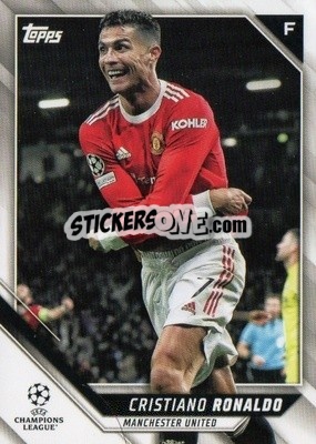 Sticker Cristiano Ronaldo - UEFA Champions League 2021-2022 n. 100 - Topps
