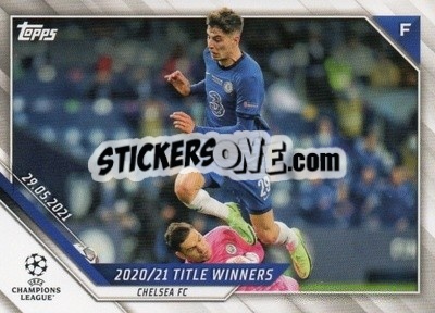 Sticker Kai Havertz - UEFA Champions League 2021-2022 n. 102 - Topps
