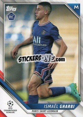 Sticker Ismael Gharbi - UEFA Champions League 2021-2022 n. 104 - Topps