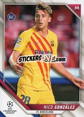 Sticker Nico Gonzalez - UEFA Champions League 2021-2022 n. 107 - Topps