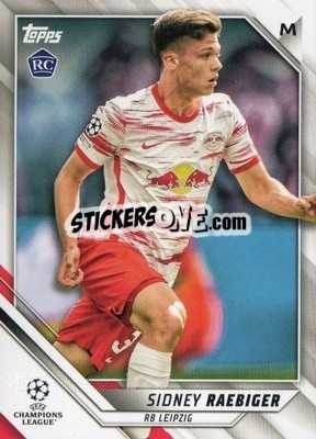 Sticker Sidney Raebiger - UEFA Champions League 2021-2022 n. 110 - Topps