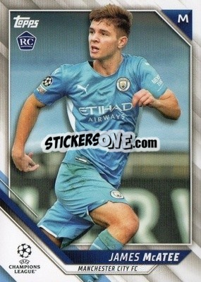 Sticker James McAtee - UEFA Champions League 2021-2022 n. 112 - Topps