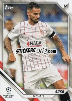 Sticker Suso - UEFA Champions League 2021-2022 n. 115 - Topps
