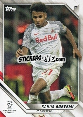 Sticker Karim Adeyemi - UEFA Champions League 2021-2022 n. 119 - Topps