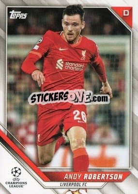 Sticker Andy Robertson - UEFA Champions League 2021-2022 n. 120 - Topps