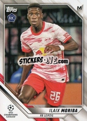 Sticker Ilaix Moriba - UEFA Champions League 2021-2022 n. 123 - Topps