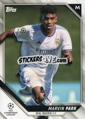 Sticker Marvin Park - UEFA Champions League 2021-2022 n. 136 - Topps
