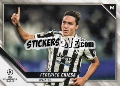 Cromo Federico Chiesa - UEFA Champions League 2021-2022 - Topps