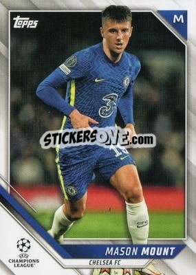 Sticker Mason Mount - UEFA Champions League 2021-2022 n. 139 - Topps