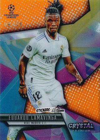 Cromo Eduardo Camavinga - Crystal Premium UEFA Champions League 2022-2023
 n. 64 - Topps