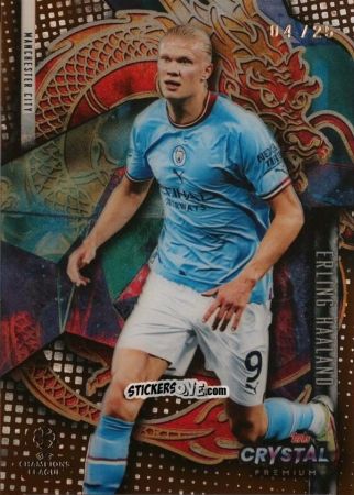 Cromo Erling Haaland - Crystal Premium UEFA Champions League 2022-2023
 n. RD-EH - Topps