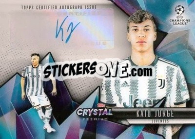 Sticker Kaio Jorge - Crystal Premium UEFA Champions League 2022-2023
 n. CA-KJ - Topps