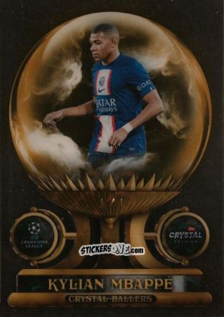 Cromo Kylian Mbappé - Crystal Premium UEFA Champions League 2022-2023
 n. CB-KM - Topps