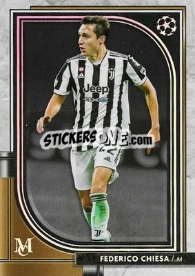 Sticker Federico Chiesa - UEFA Champions League Museum Collection 2021-2022
 n. 44 - Topps
