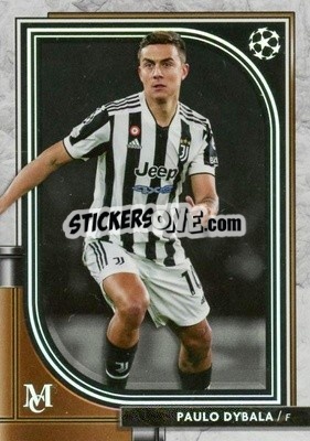 Sticker Paulo Dybala - UEFA Champions League Museum Collection 2021-2022
 n. 15 - Topps