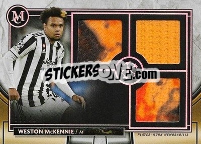 Sticker Weston McKennie - UEFA Champions League Museum Collection 2021-2022
 n. SPTR-WM - Topps