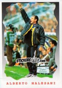 Sticker Alberto Malesani - Supercalcio 1999-2000 n. 5 - Panini
