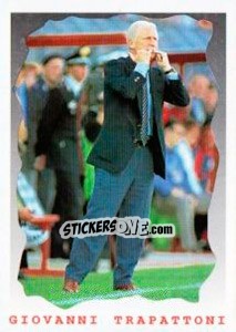 Sticker Giovanni Trapattoni - Supercalcio 1999-2000 n. 7 - Panini