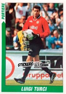 Sticker Luigi Turci - Supercalcio 1999-2000 - Panini