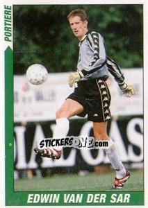 Sticker Edwin van der Sar - Supercalcio 1999-2000 n. 14 - Panini