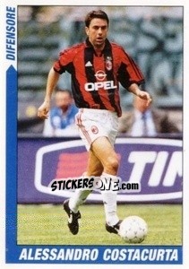 Sticker Alessandro Costacurta - Supercalcio 1999-2000 n. 23 - Panini