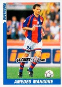 Sticker Amedeo Mangone - Supercalcio 1999-2000 n. 34 - Panini