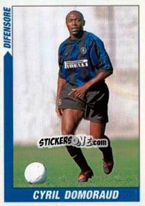 Sticker Cyril Domoraud - Supercalcio 1999-2000 n. 39 - Panini