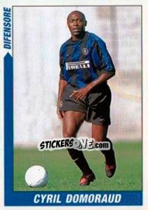 Sticker Cyril Domoraud - Supercalcio 1999-2000 - Panini