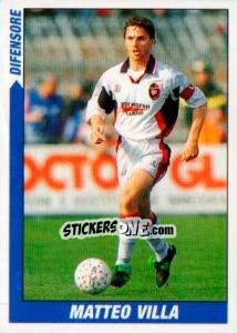 Sticker Matteo Villa - Supercalcio 1999-2000 n. 41 - Panini
