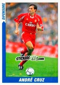 Sticker André Cruz - Supercalcio 1999-2000 n. 46 - Panini