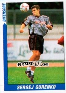 Cromo Sergej Gurenko - Supercalcio 1999-2000 - Panini